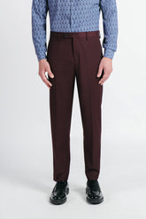 PANTALONE DA ABITO BORDEAUX